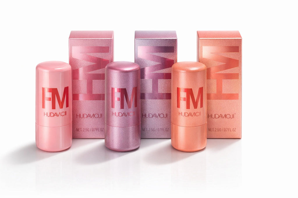HUDAMOJI 3 Blush gel | Long-Lasting Natural Glow | 3 Shades