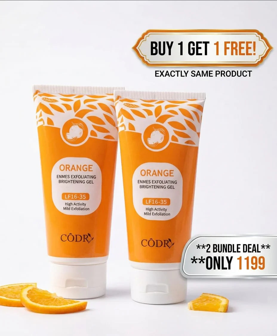 Bundle of CODRA Orange Enzymes Exfoliating Brightening Gel